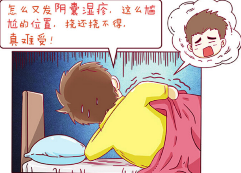 阴囊湿疹的表现症状？(图1)